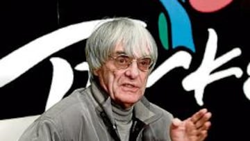 <b>ECCLESTONE. </b>El dueño de la F-1, en una entrevista reciente.