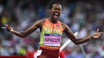 Faith Kipyegon.