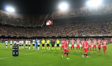 Valencia-Atlético de Madrid en imágenes