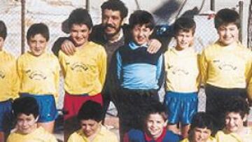 <b>UN RONALDO EN ALEVINES. </b>Este es el equipo de alevines de Pavón. Pacó marcaba muchos goles.