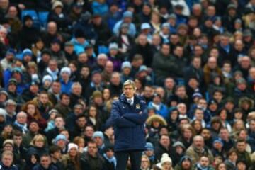 Manuel Pellegrini gozó con el buen juego de su equipo. 