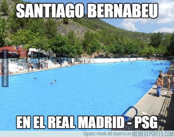 Los mejores memes del Real Madrid-PSG