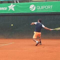 Gonzalo Lama se instala en cuartos de final en Quito