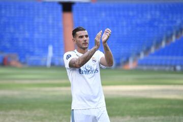 Theo Hernández's Real Madrid unveiling in pictures