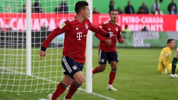 James Rodr&iacute;guez, jugador del Bayern M&uacute;nich