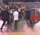 El Panathinaikos, campeón en una final repleta de incidentes