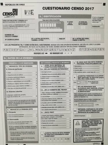 Así es el formulario del Censo