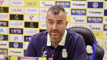 29/03/2025 FUTBOL PRIMERA DIVISION TEMPORADA 24/25 Rueda de prensa de Diego Martinez