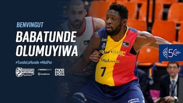 Tunde seguirá en MoraBanc Andorra una temporada más