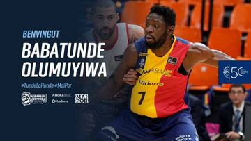 Tunde seguir¨¢ en MoraBanc Andorra una temporada m¨¢s