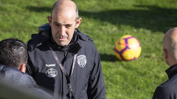 Alberto Monteagudo, entrenador del Lugo.