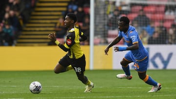 Yaser Asprilla en Watford.