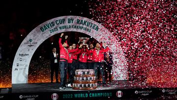 Final de la Copa Davis en 2022.
