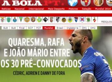 Portadas de la prensa extranjera