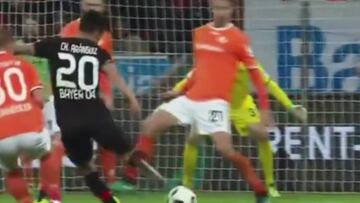 Este fue el golazo de Charles Aránguiz ante el Darmstadt