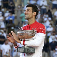 Djokovic y el GOAT: "Se lo dejo a los expertos en tenis y a los fans"