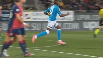 Resumen y goles del Cagliari vs Nápoles de la Serie A