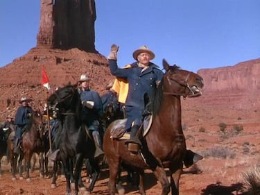 Fue un clásico del western, pero John Ford no quería a John Wayne por no saber actuar