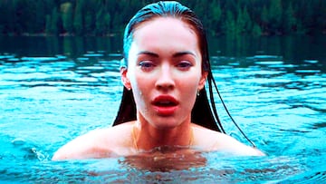 Jennifer's Body Megan Fox escena desnuda lago