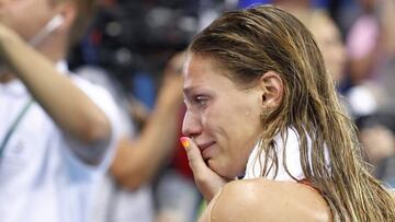 Yulia Efimova fue pitada y abucheada por la grada de la piscina olímpica.