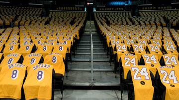 El Staples Center recuerda a Kobe en el Lakers-Blazers