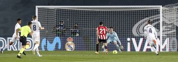 1-1. Ander Capa marcó el primer gol del Athletic.