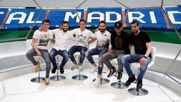 Yáñez, Nacho, Lucas Vázquez, Carvajal, Jesé y Casilla.