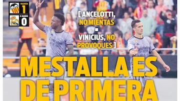 Superdeporte: ¡°Vinicius, adem¨¢s de tonto, es un insoportable provocador¡±