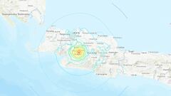 Un terremoto de magnitud 5,6 sacude Indonesia
