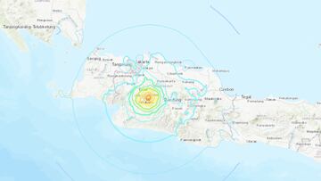 Un terremoto de magnitud 5,6 sacude Indonesia