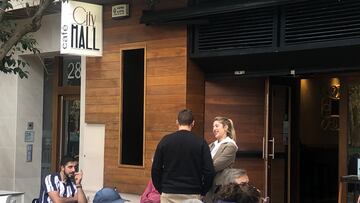 Terraza del bar City Hall.