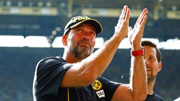 Soccer Football - Borussia Dortmund Testimonial Match - Signal Iduna Park, Dortmund, Germany - September 7, 2024 Coach Juergen Klopp before the match REUTERS/Leon Kuegeler