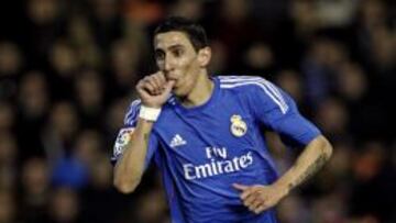 Di María actuó en 14 goles