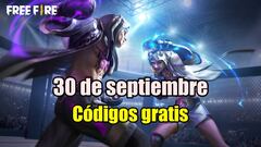 Códigos Free Fire de hoy 30 de septiembre de 2021; todas las recompensas gratis