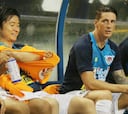 El entrenador del Sagan Tosu se cree que Torres ya se ha retirado y no le pone ni un minuto