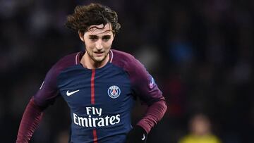 Adrien Rabiot, en una imagen de archivo durante un partido del PSG.