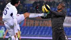 Ibarbo en su primer día: "Tengo mucho que aprender de Totti"