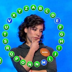 Así ha sido el ‘Rosco’ de 25 palabras con el que Rosa ha ganado el histórico bote de ‘Pasapalabra’