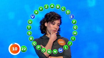 Así ha sido el ‘Rosco’ de 25 palabras con el que Rosa ha ganado el histórico bote de ‘Pasapalabra’