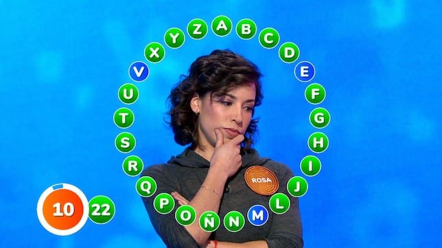 Así ha sido el ‘Rosco’ de 25 palabras con el que Rosa ha ganado el histórico bote de ‘Pasapalabra’