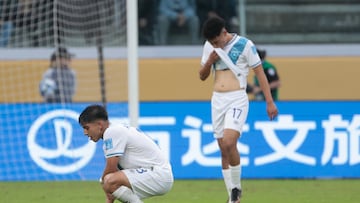 Amargo y doloroso debut para Guatemala en el Mundial Sub 20