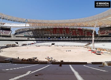 With the new season 2 months off, how is the Wanda Metropolitano developing?