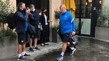 El Barcelona ya está en Salzburgo