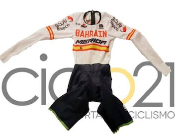 El portal de ciclismo Ciclo 21 desveló el maillot que lucirá hoy Ion Izagirre en la Vuelta a Andalucía como campeón de España de la modalidad.