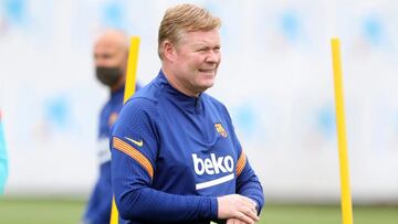 Koeman 'relieved' as speculation over Barça future ends
