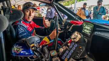 Nani Roma, en el Ford Raptor del Dakar.