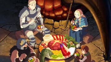 tragones y mazmorras dungeon meshi delicious in dungeon netflix anime