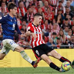 Aprobados y suspensos del Athletic: Sancet se vació y fabricó entre líneas