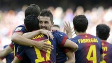 La alegría del Barcelona y su récord goleador.