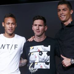 Los casos diferentes de Messi, Cristiano Ronaldo y Neymar